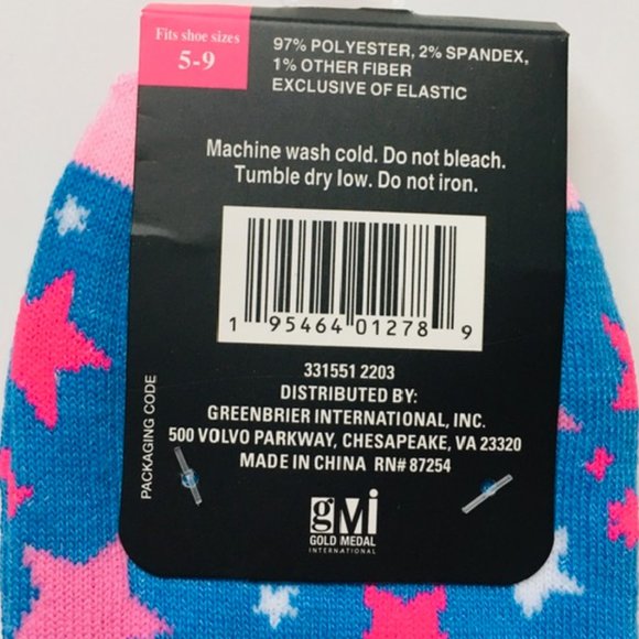 Sprinkles Donut + Star Socks - Picture 4 of 6